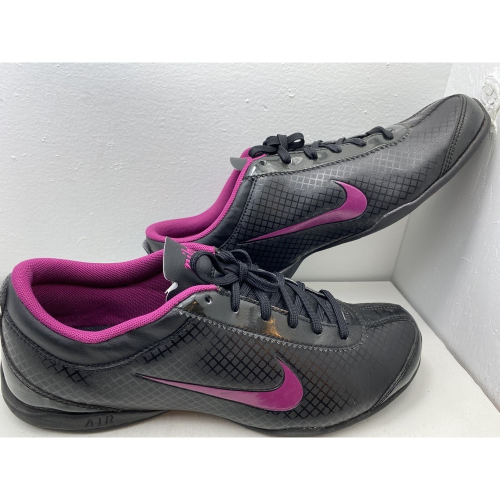 Nike Air Black Magenta Sneakers 525735-002 Womens Size 10 Retro Athletic Shoes